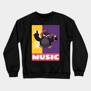 Pigeon music Crewneck Sweatshirt